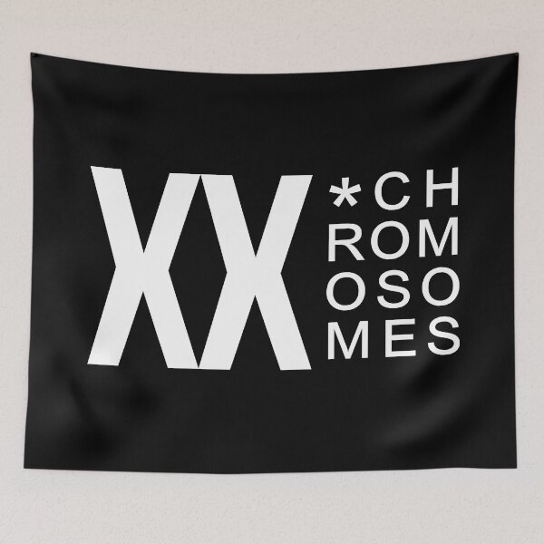 Item preview, XX CHROMOSOMES BLACK designed and sold by dedesuperman.