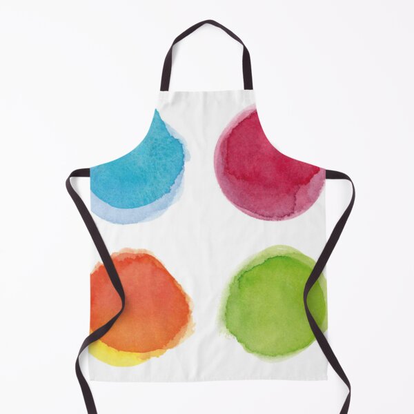 Item preview, Round multicolored watercolor spots designed and sold by MTShoppingLine.