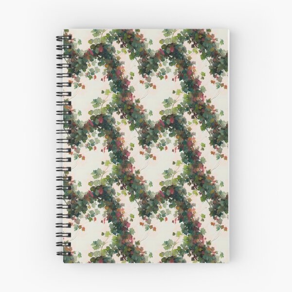 Item preview, Verticle Antique Abstract Ivy Pattern Water Color Pattern designed and sold by Infinitelypink.