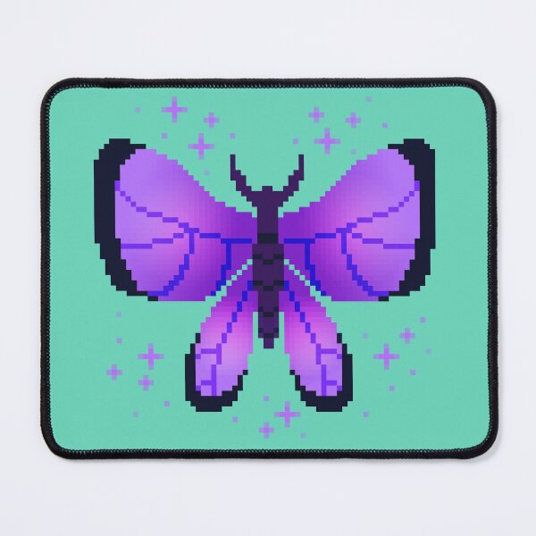 Item preview, Purple Butterfly Pixel Art designed and sold by Kaiko-Roku.