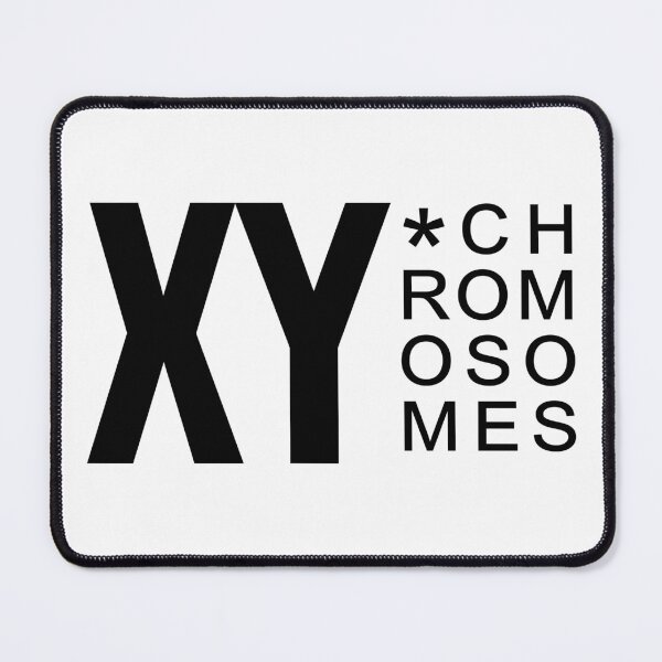 Item preview, XY CHROMOSOMES BLACK designed and sold by dedesuperman.