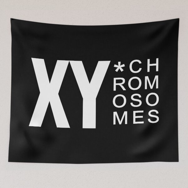 Item preview, XX CHROMOSOMES WHITE designed and sold by dedesuperman.