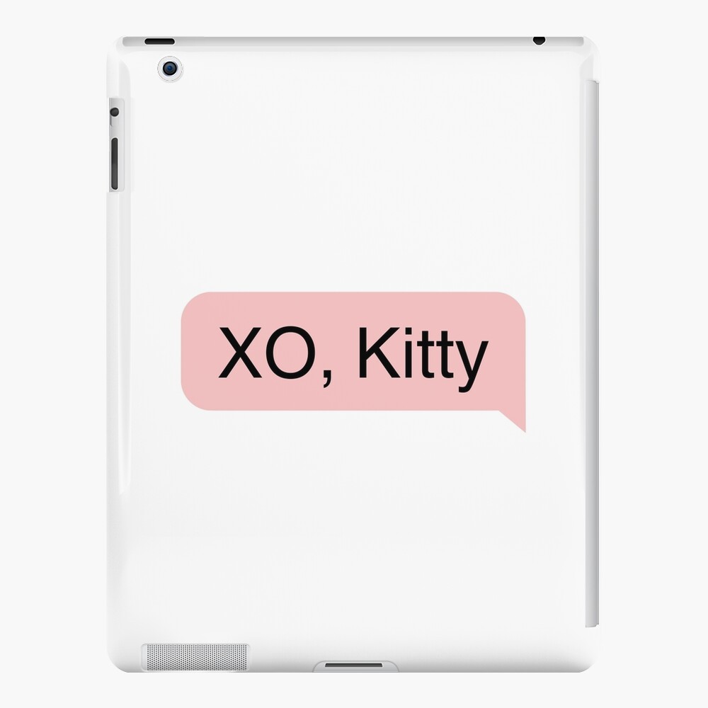 XO Kitty Netflix pink text message bubble