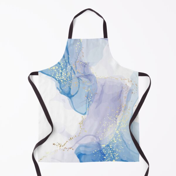 Item preview, Marble blue watercolor pattern, deep sea color design. Creative gold turquoise alcohol ink spalsh. designed and sold by MTShoppingLine.