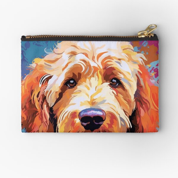 Item preview, Golden doodle pop art designed and sold by hhh-art.