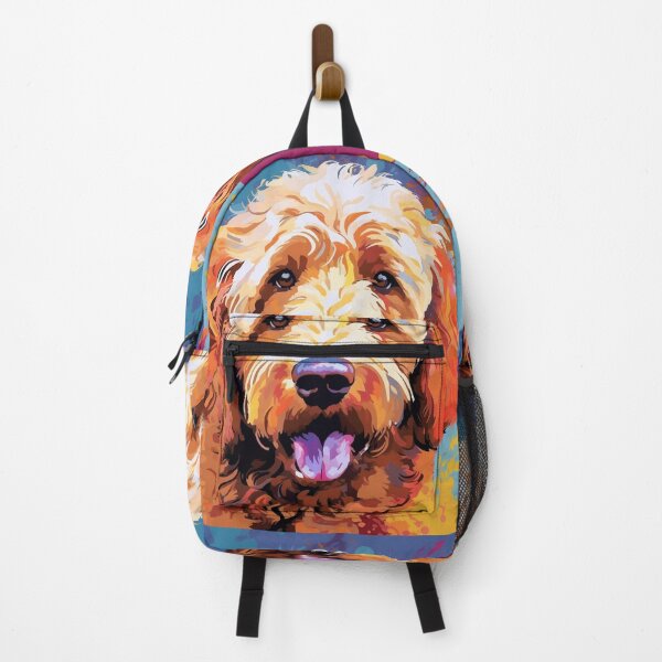 Item preview, Golden doodle pop art designed and sold by hhh-art.