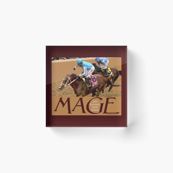 Mage: Kentucky Derby Acrylic Block