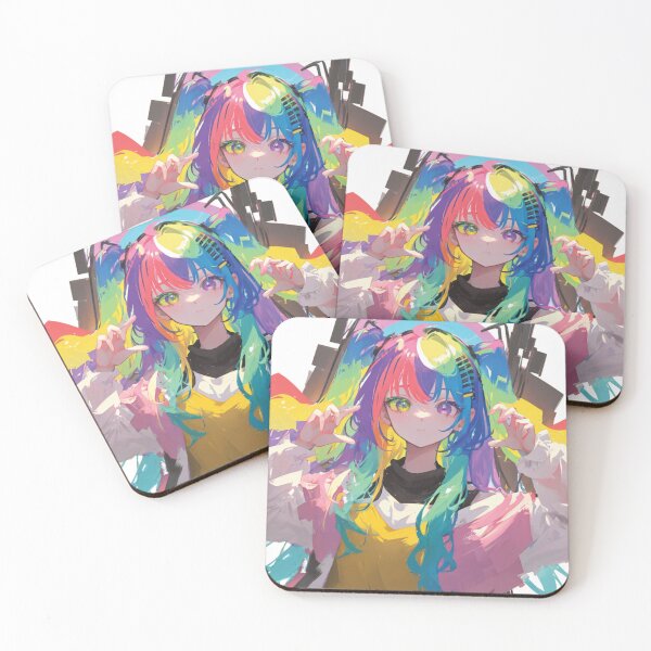 Item preview, Rainbow girl_anime-2 designed and sold by theiynkhi.