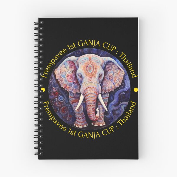 Item preview, White Cosmic Elephant Prempavee.com 1st Ganja Cup Thailand designed and sold by Kabooki.