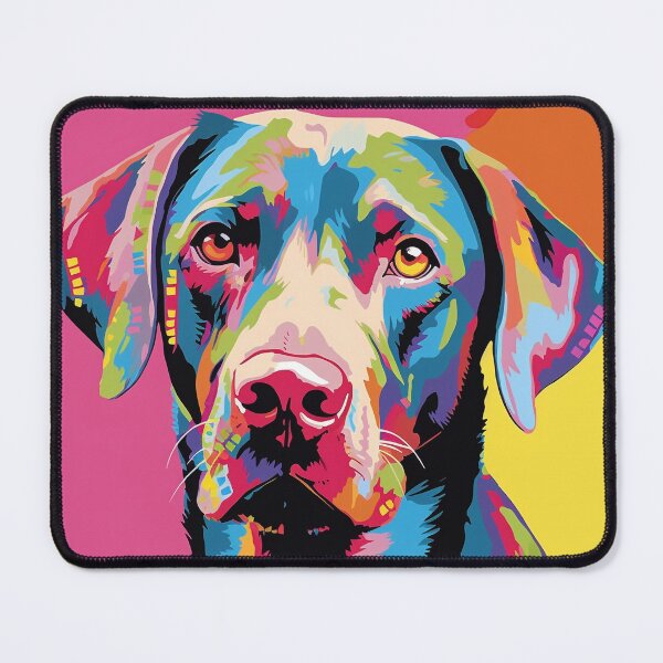 Item preview, Labrador retriever pop art designed and sold by hhh-art.