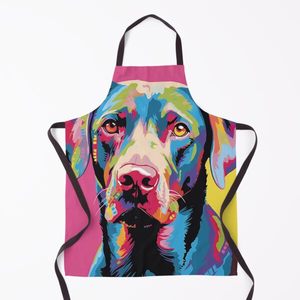 Item preview, Labrador retriever pop art designed and sold by hhh-art.