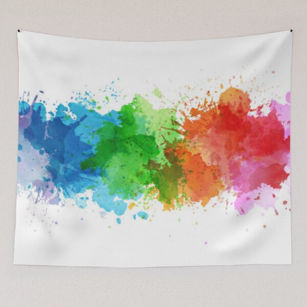 Item preview, Colorful watercolor splashes  designed and sold by MTShoppingLine.