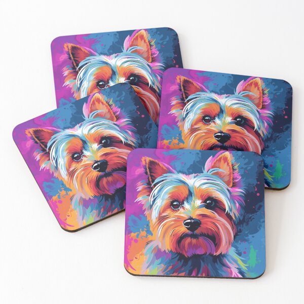Item preview, Yorkshire terrier pop art designed and sold by hhh-art.