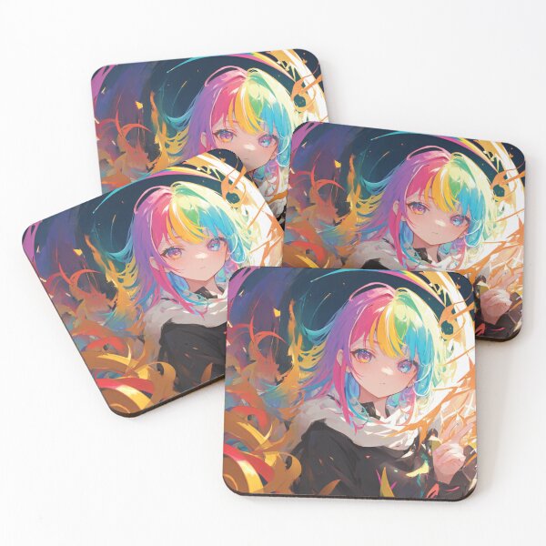 Item preview, Rainbow girl_anime-3 designed and sold by theiynkhi.