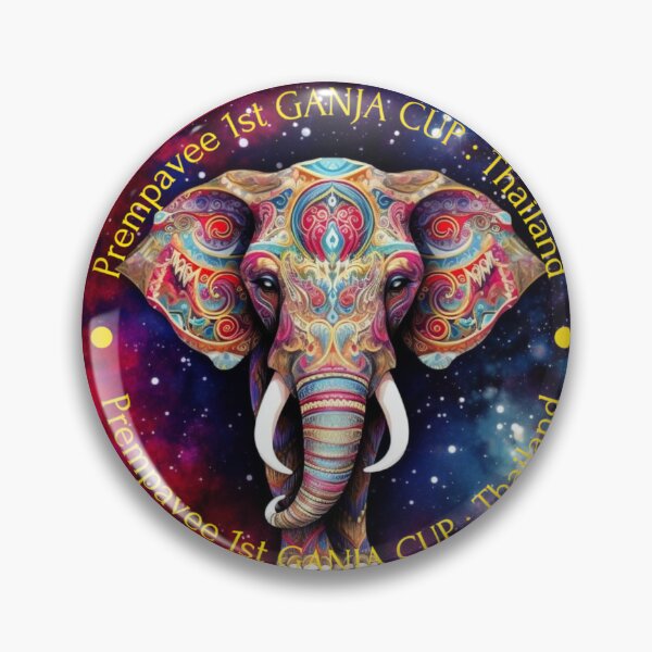 Item preview, Space Elephant Prempavee.com 1st Ganja Cup Thailand designed and sold by Kabooki.