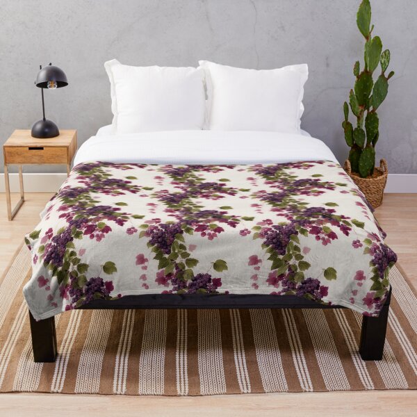 Item preview, Antique Abstract Grape Ivy Pattern Water Color Pattern designed and sold by Infinitelypink.