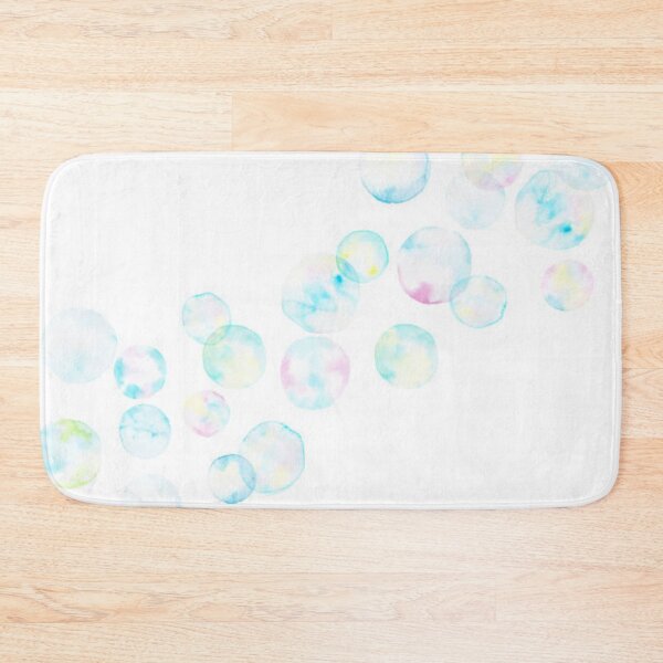 Item preview, Soap bubbles background painted by watercolor designed and sold by MTShoppingLine.