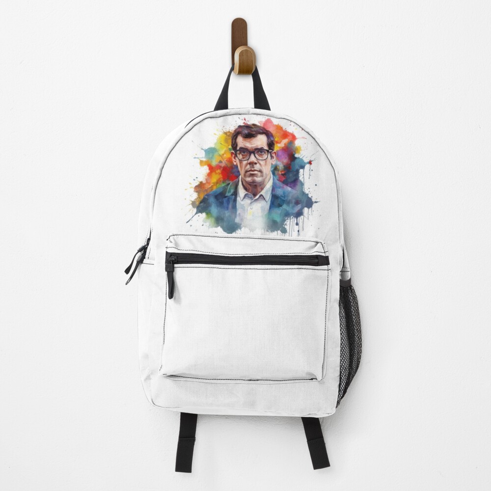 Vista previa del artículo con la obra «Mochila», diseñado y vendido por NoobsDesign.