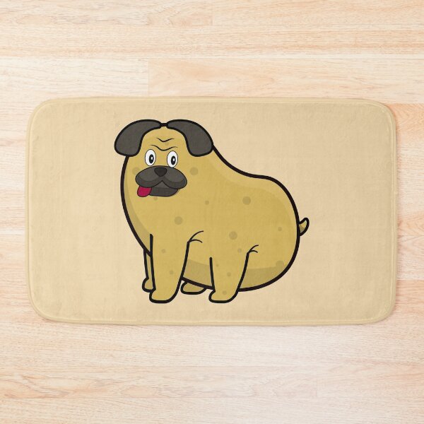 Item preview, Pug dog potato  designed and sold by Donutlovers.