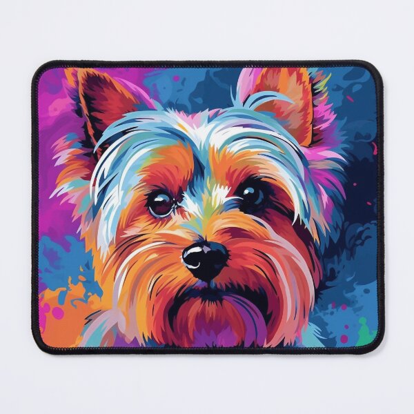 Item preview, Yorkshire terrier pop art designed and sold by hhh-art.