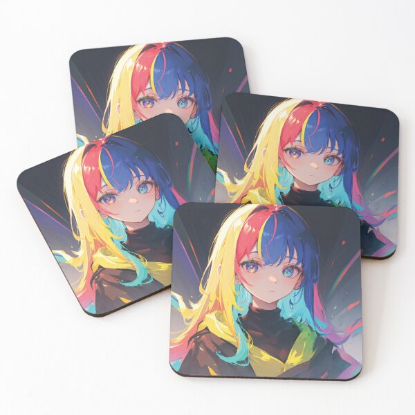 Item preview, Rainbow girl_anime-4 designed and sold by theiynkhi.
