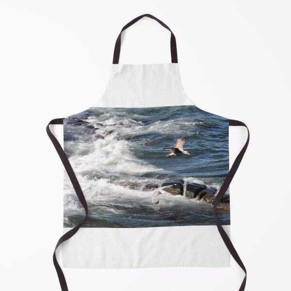 Item preview, Seagulls flying over the waves, Seahouses, Northumberland, UK designed and sold by Richard Flint.