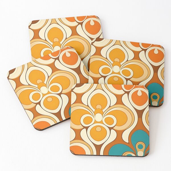 Item preview, Ornate Retro Floral Pattern designed and sold by waxpacks.