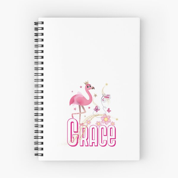 Item preview, flamingo personalized t-shirt, hi my name is Grace. designed and sold by maamonshe.