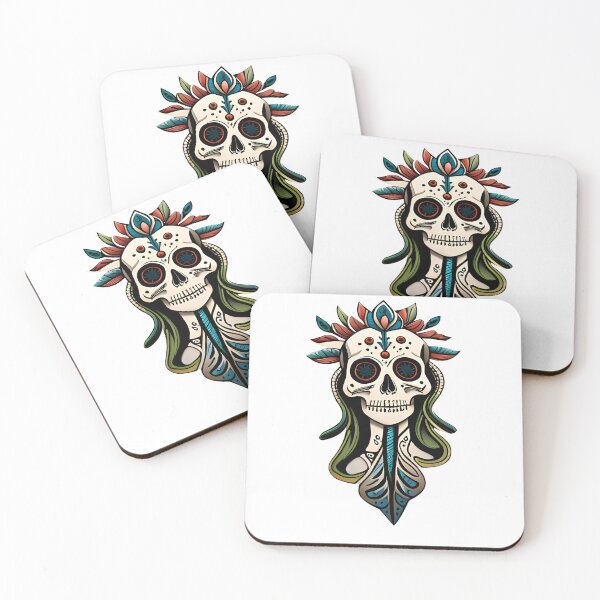Item preview, Floral Skull designed and sold by dititipi.