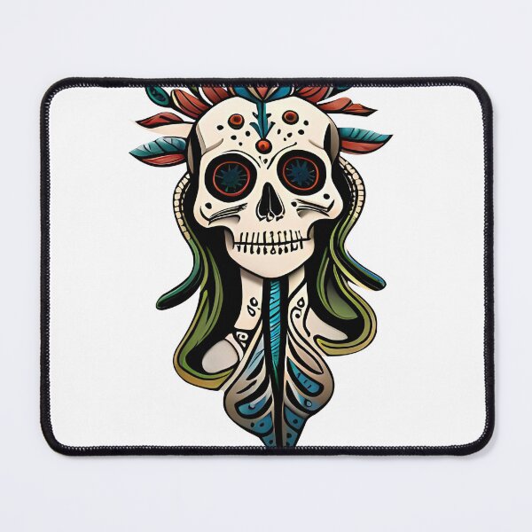 Item preview, Floral Skull designed and sold by dititipi.