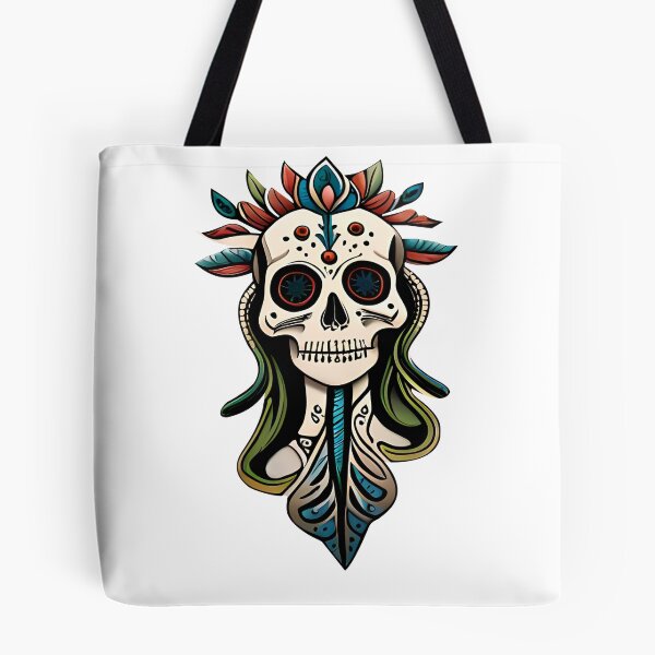 Item preview, Floral Skull designed and sold by dititipi.