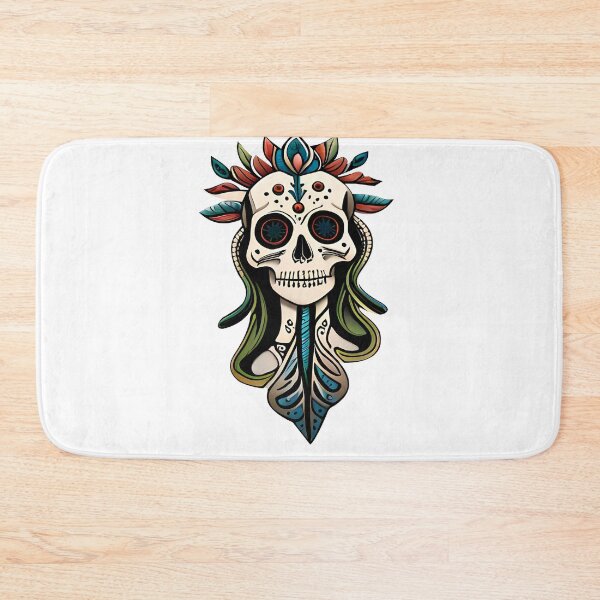 Item preview, Floral Skull designed and sold by dititipi.