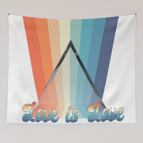 Item preview, Love is Love Rainbow Prism designed and sold by OOSDesigns.