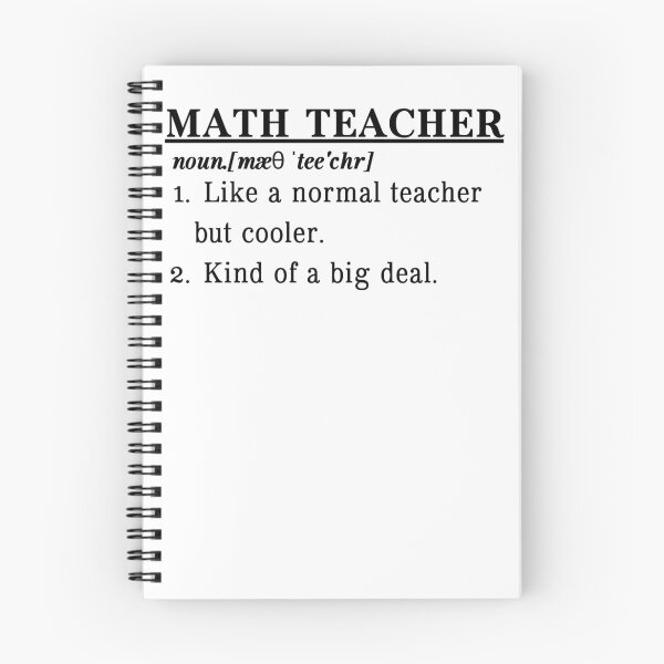 Item preview, Math Teacher Definition designed and sold by kelvinmunene13.