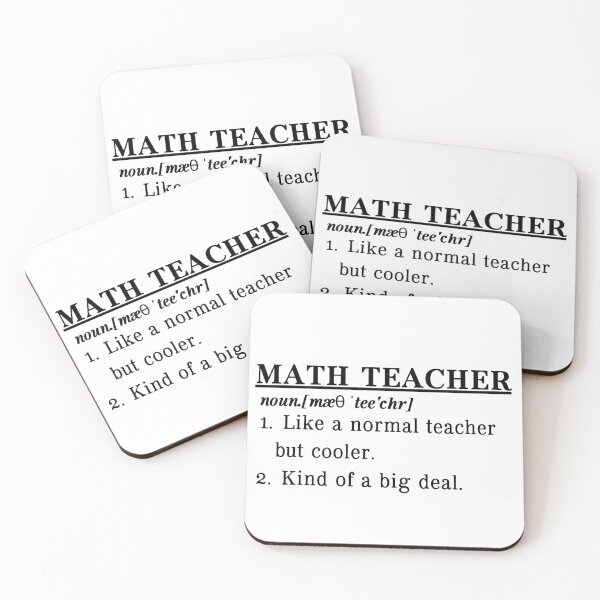 Item preview, Math Teacher Definition designed and sold by kelvinmunene13.