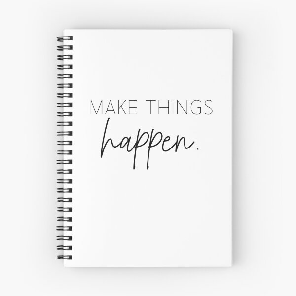 Item preview, Make Things Happen Minimalist Style Quote Motivational designed and sold by foxynatic.