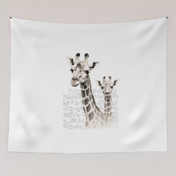 Item preview, mother day,for mom,happy mother's day,giraffe mother designed and sold by waterstonehome.