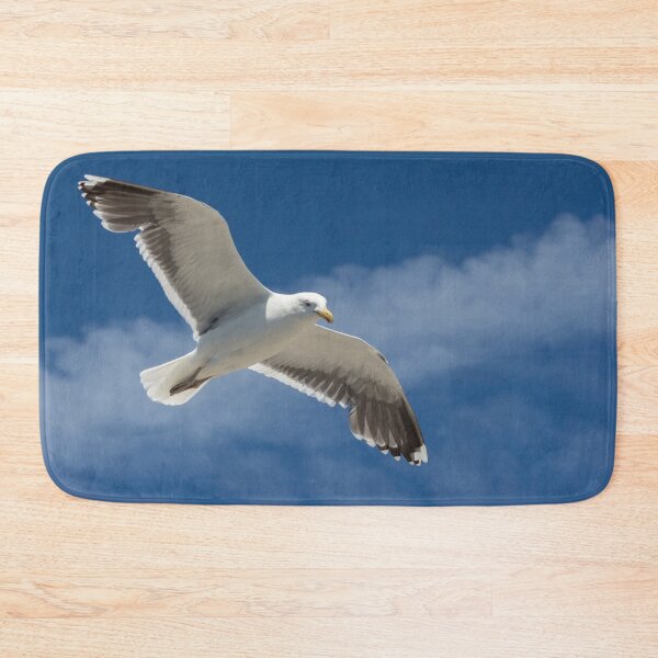 Item preview, Seagull in flight designed and sold by HaleyRedshaw.