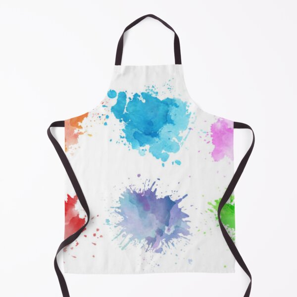 Aperçu de l'œuvre Éclaboussures aquarelles colorées créée et vendue par MTShoppingLine.