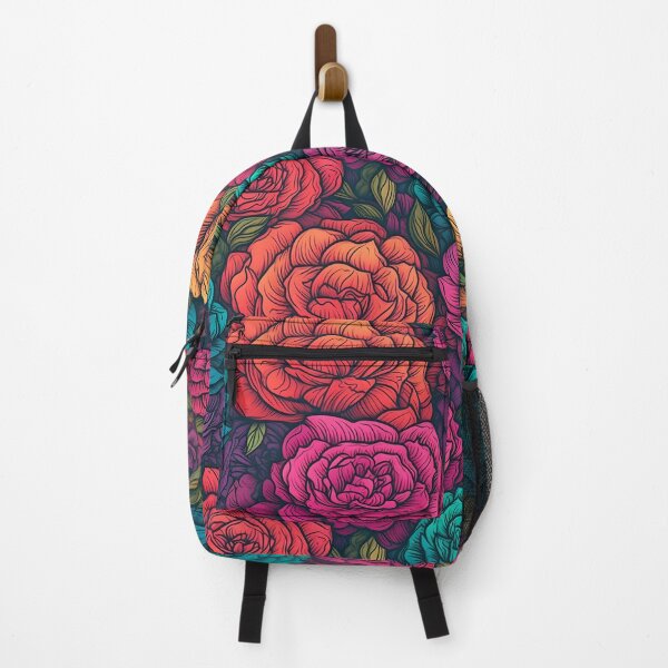 Artikelvorschau, Schönes buntes Rosenmuster entworfen und verkauft von LimitedFuture.