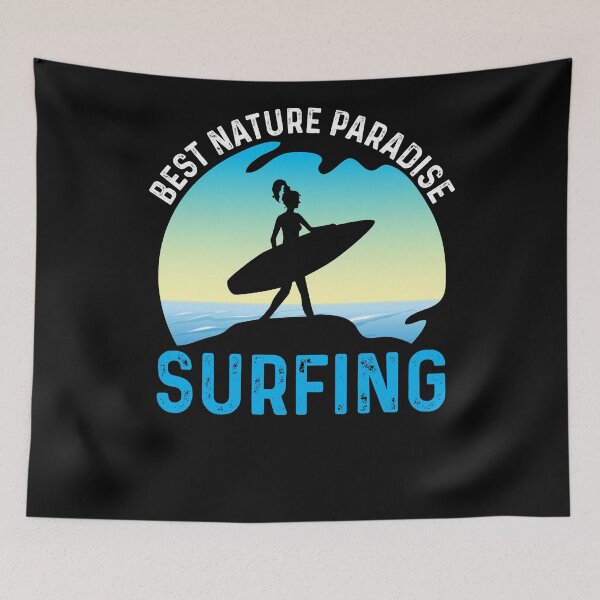 Item preview, Best Nature Paradise Surfing Shirt Vintage Surfing Gift designed and sold by lou731.