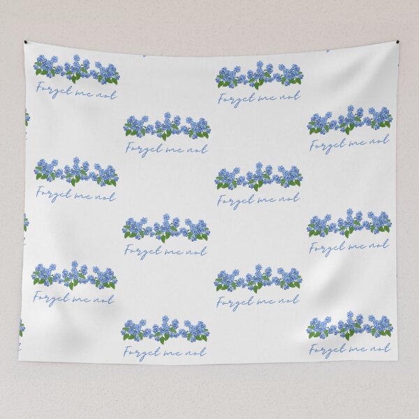 Item preview, Forget me not flowers designed and sold by Thirdsun.