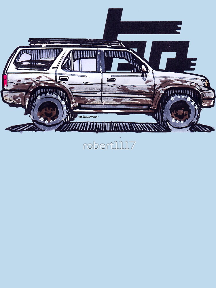 Thumbnail 7 of 7, Essential T-Shirt, 3rd Gen 4Runner TRD - Ghost designed and sold by robert1117.