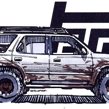 Artwork thumbnail, 3rd Gen 4Runner TRD - Ghost by robert1117