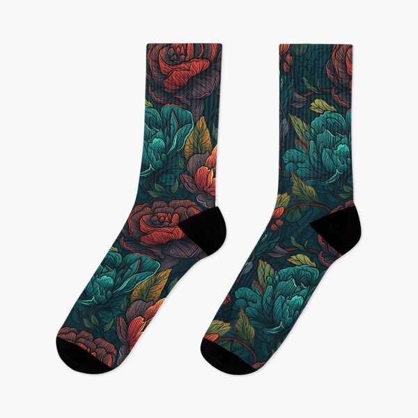 Artikelvorschau, Schönes buntes Rosenmuster entworfen und verkauft von LimitedFuture.