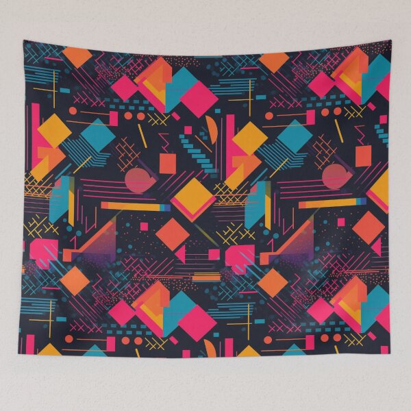 Item preview, Retro 1980s Geometic Patterns designed and sold by UlDesigns.