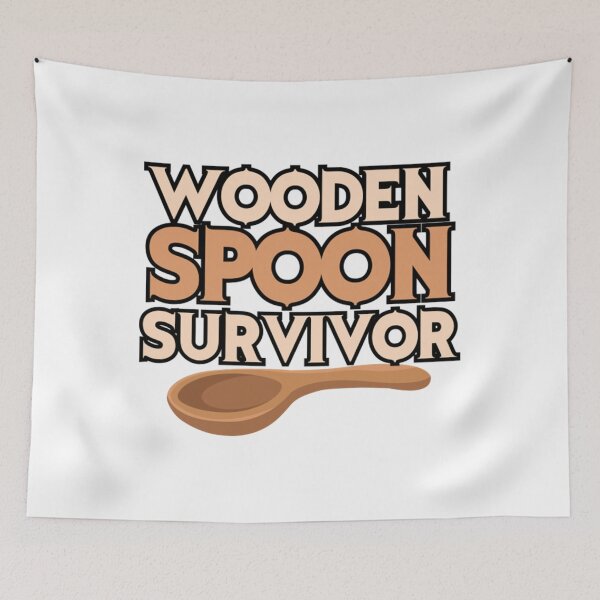 Item preview, Wooden spoon survivor offensive funny designed and sold by vinezmicto.