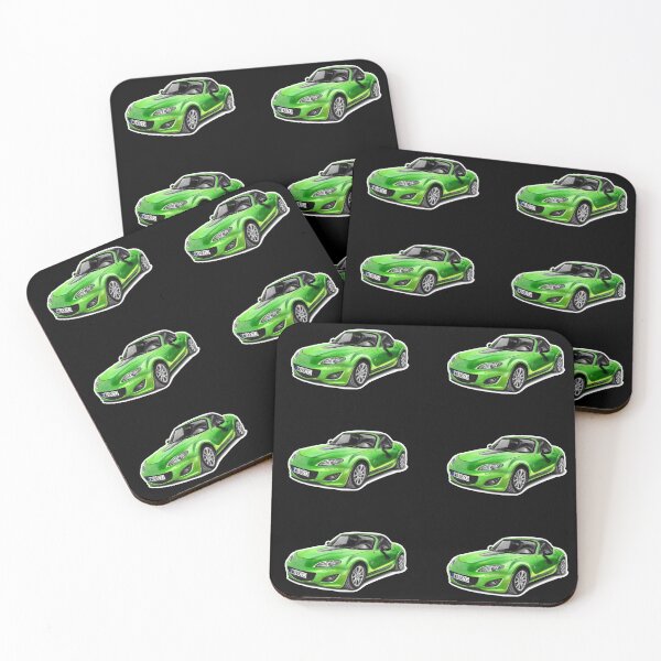 Item preview, Green Japan Car (Roadster) designed and sold by SylwiaCarArt.