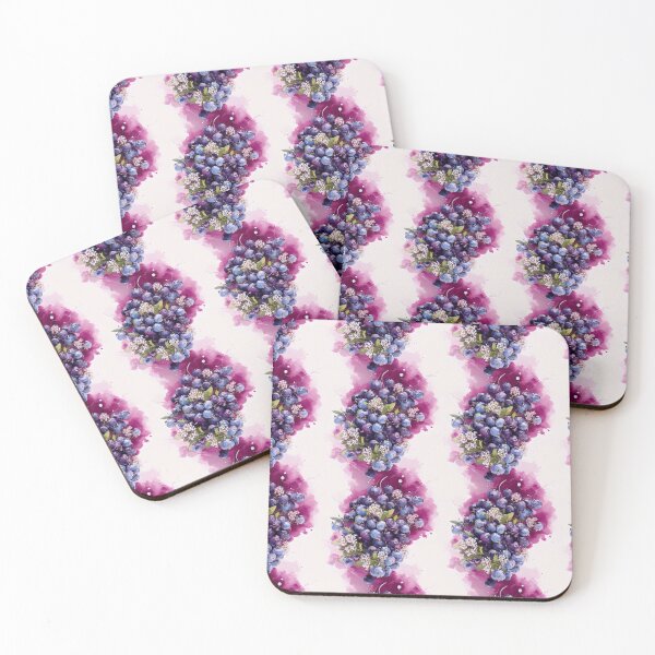 Item preview, Cute Abtract Blueberry Pattern Water Color Pattern designed and sold by Infinitelypink.