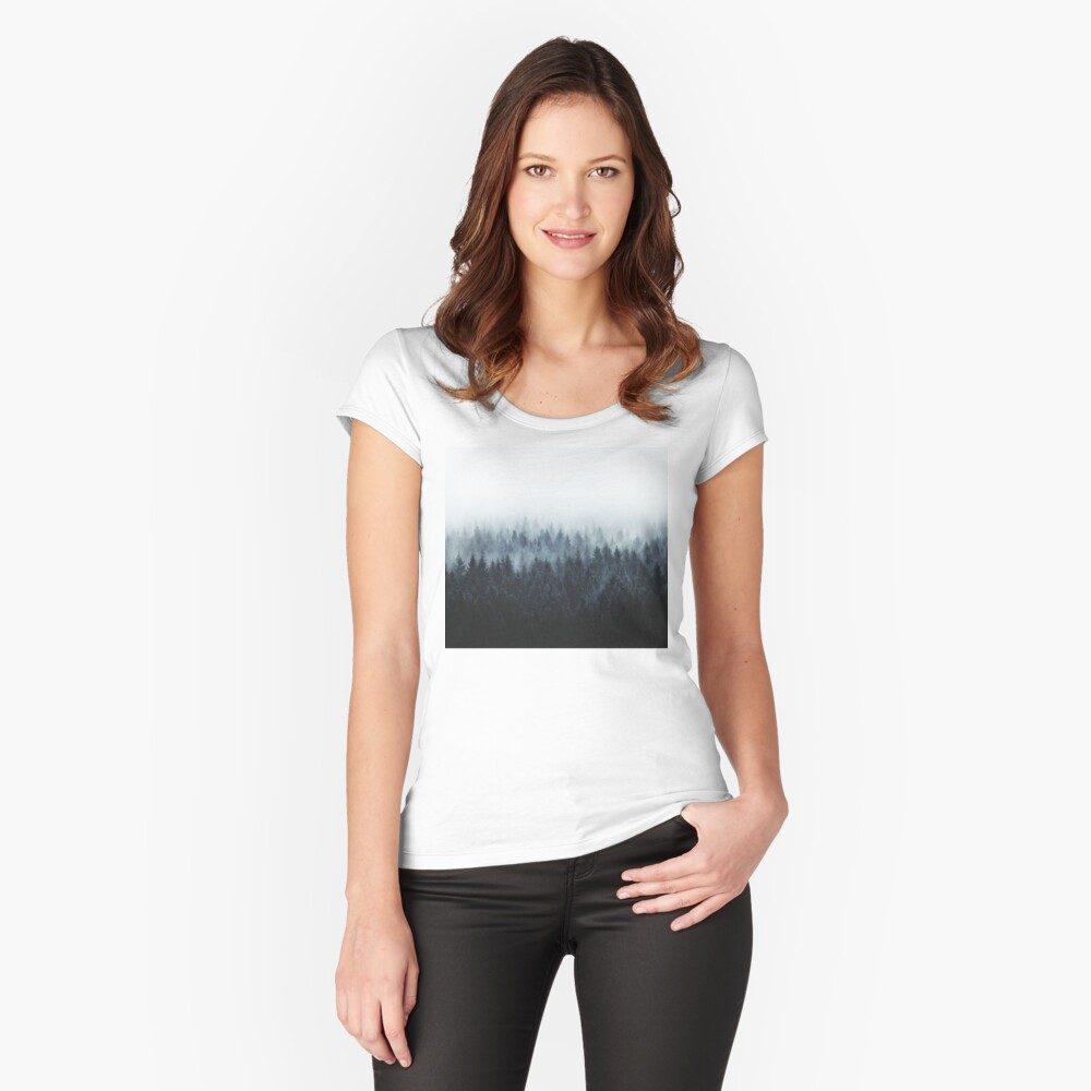 Item preview, Fitted Scoop T-Shirt designed and sold by tekay.